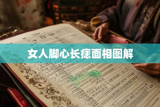 女人脚心长痣面相图解 女人脚心长痣面相图解