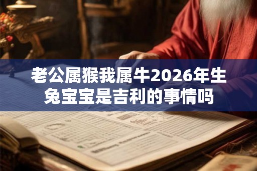 老公属猴我属牛2026年生兔宝宝是吉利的事情吗