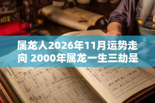 属龙人2026年11月运势走向 2000年属龙一生三劫是什么 属龙人2026年11月运势走向 2000年属龙一生三劫是什么