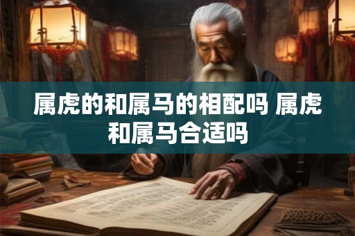 属虎的和属马的相配吗 属虎和属马合适吗