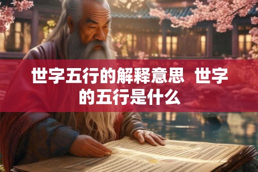 世字五行的解释意思  世字的五行是什么