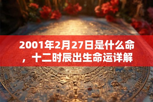2001年2月27日是什么命,十二时辰出生命运详解 2001年2月27日是什么命,十二时辰出生命运详解