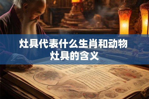 灶具代表什么生肖和动物 灶具的含义 灶具代表什么生肖和动物 灶具的含义