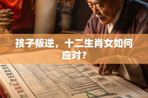 孩子叛逆，十二生肖女如何应对？