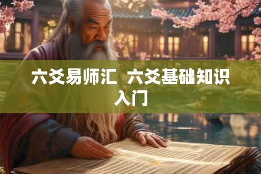 六爻易师汇  六爻基础知识入门