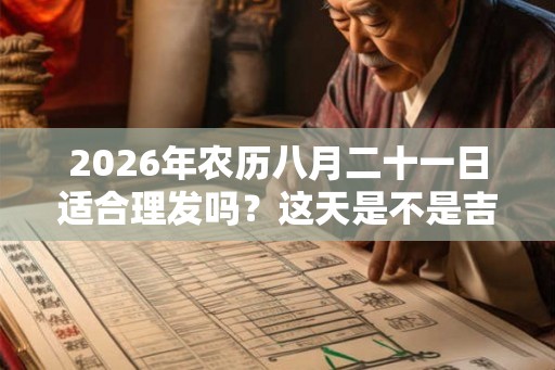 2026年农历八月二十一日适合理发吗？这天是不是吉日？