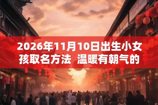 2026年11月10日出生小女孩取名方法  温暖有朝气的名字