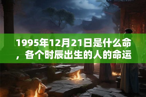 1995年12月21日是什么命，各个时辰出生的人的命运