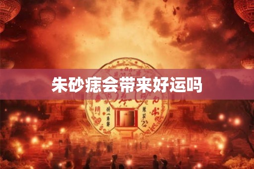朱砂痣会带来好运吗 朱砂痣会带来好运吗
