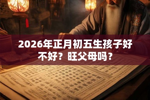 2026年正月初五生孩子好不好?旺父母吗? 2026年正月初五生孩子好不好?旺父母吗?