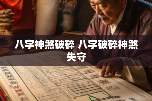 八字神煞破碎 八字破碎神煞失守 八字神煞破碎 八字破碎神煞失守