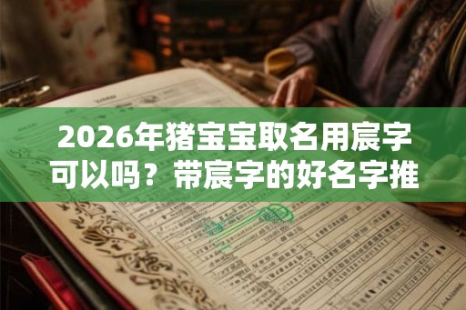 2026年猪宝宝取名用宸字可以吗？带宸字的好名字推荐！