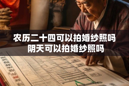 农历二十四可以拍婚纱照吗 阴天可以拍婚纱照吗