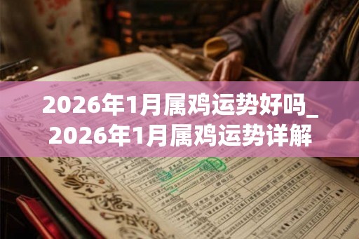 2026年1月属鸡运势好吗_2026年1月属鸡运势详解