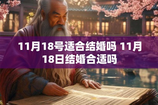 11月18号适合结婚吗 11月18日结婚合适吗