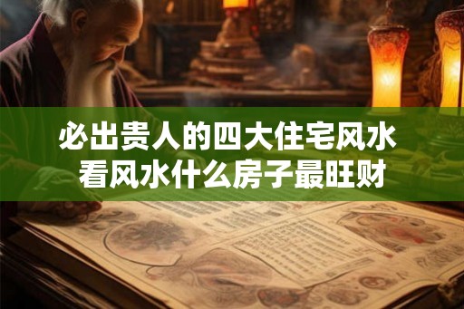 必出贵人的四大住宅风水 看风水什么房子最旺财 必出贵人的四大住宅风水 看风水什么房子最旺财