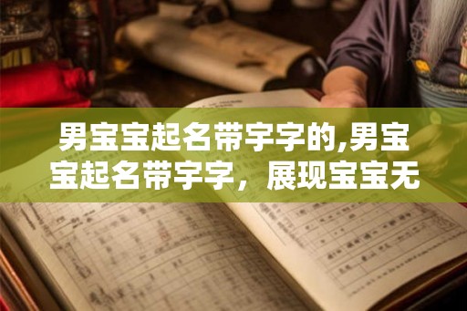 男宝宝起名带宇字的,男宝宝起名带宇字，展现宝宝无限魅力