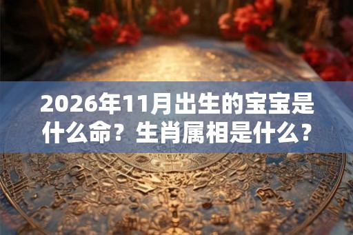2026年11月出生的宝宝是什么命？生肖属相是什么？