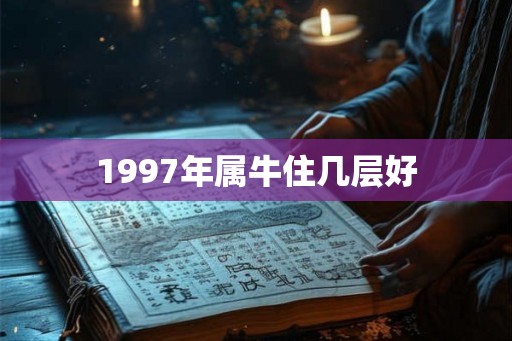 1997年属牛住几层好