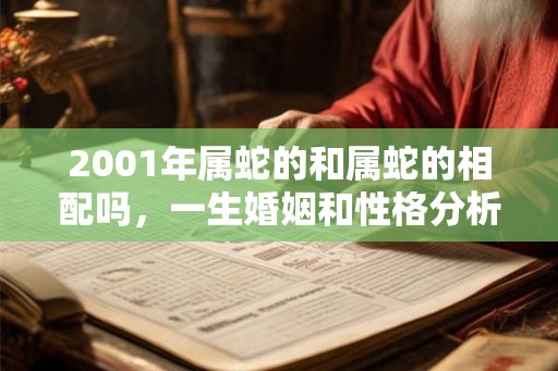 2001年属蛇的和属蛇的相配吗，一生婚姻和性格分析