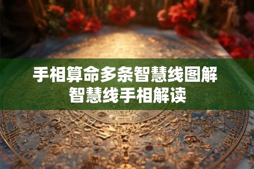 手相算命多条智慧线图解 智慧线手相解读