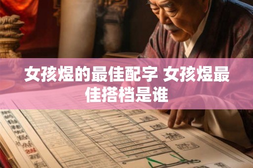 女孩煜的最佳配字 女孩煜最佳搭档是谁