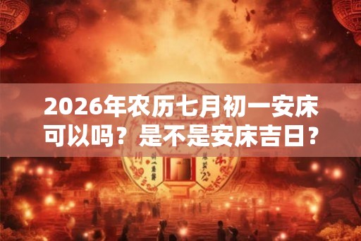 2026年农历七月初一安床可以吗?是不是安床吉日? 2026年农历七月初一安床可以吗?是不是安床吉日?