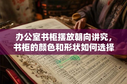 办公室书柜摆放朝向讲究，书柜的颜色和形状如何选择？