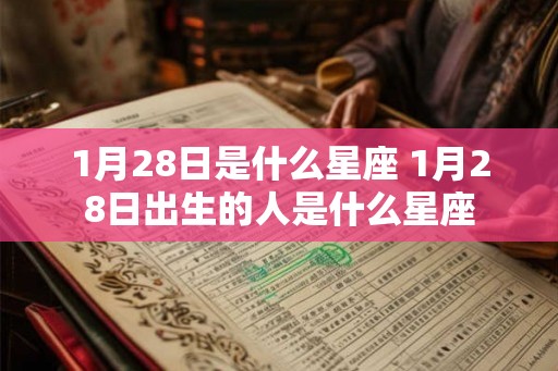 1月28日是什么星座 1月28日出生的人是什么星座