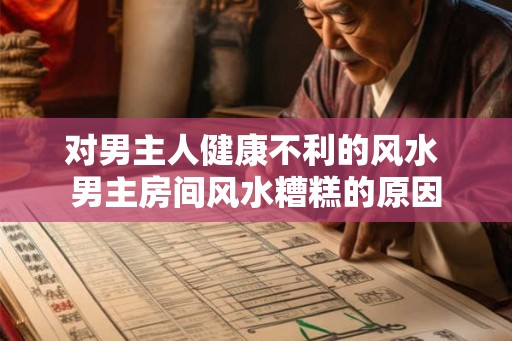 对男主人健康不利的风水 男主房间风水糟糕的原因
