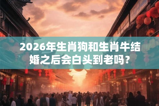 2026年生肖狗和生肖牛结婚之后会白头到老吗？