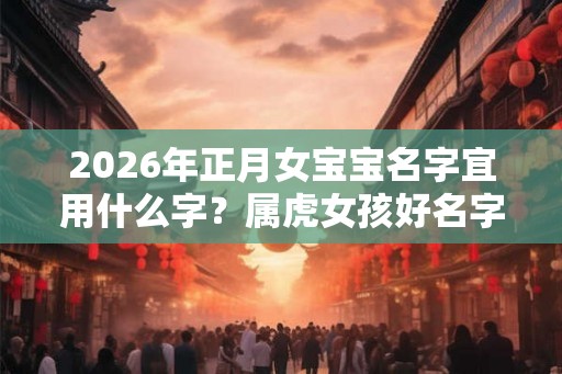 2026年正月女宝宝名字宜用什么字？属虎女孩好名字