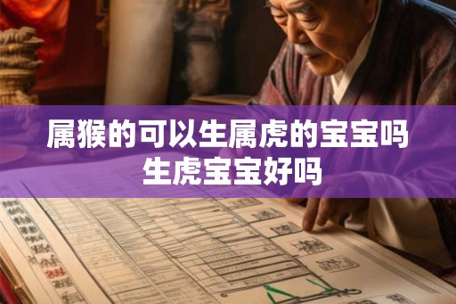 属猴的可以生属虎的宝宝吗 生虎宝宝好吗 属猴的可以生属虎的宝宝吗 生虎宝宝好吗