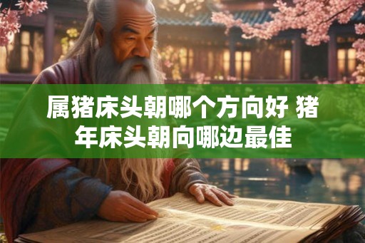 属猪床头朝哪个方向好 猪年床头朝向哪边最佳