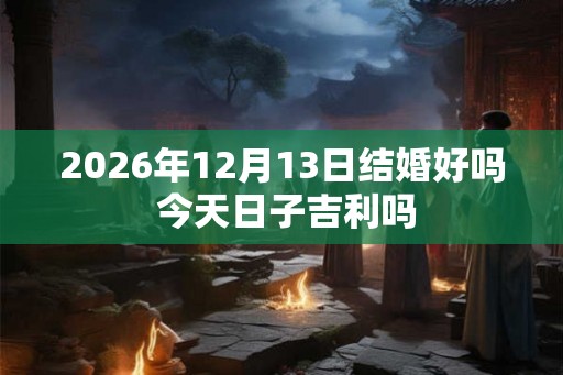 2026年12月13日结婚好吗 今天日子吉利吗