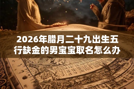 2026年腊月二十九出生五行缺金的男宝宝取名怎么办