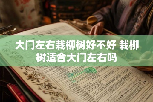 大门左右栽柳树好不好 栽柳树适合大门左右吗