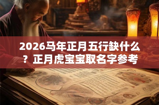 2026马年正月五行缺什么？正月虎宝宝取名字参考