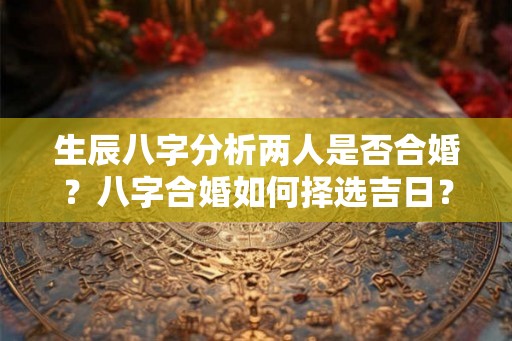 生辰八字分析两人是否合婚？八字合婚如何择选吉日？