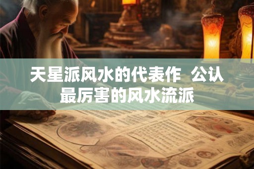 天星派风水的代表作  公认最厉害的风水流派
