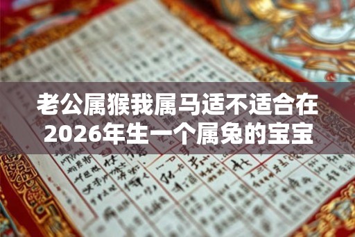 老公属猴我属马适不适合在2026年生一个属兔的宝宝？