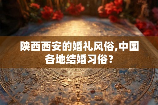 陕西西安的婚礼风俗,中国各地结婚习俗？