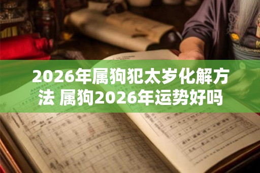 2026年属狗犯太岁化解方法 属狗2026年运势好吗