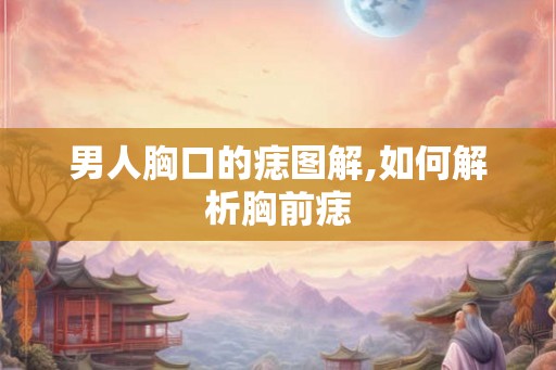 男人胸口的痣图解,如何解析胸前痣