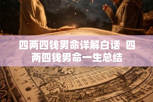 四两四钱男命详解白话  四两四钱男命一生总结