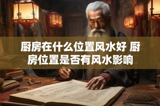厨房在什么位置风水好 厨房位置是否有风水影响
