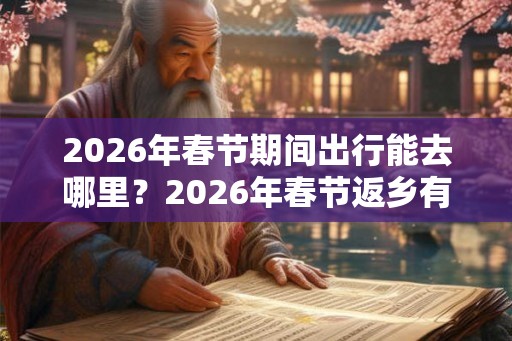 2026年春节期间出行能去哪里？2026年春节返乡有什么政策？