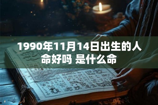 1990年11月14日出生的人命好吗 是什么命