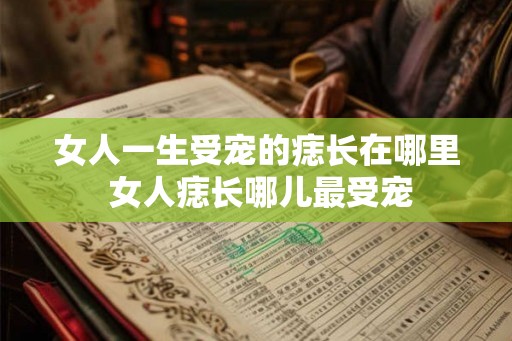 女人一生受宠的痣长在哪里 女人痣长哪儿最受宠