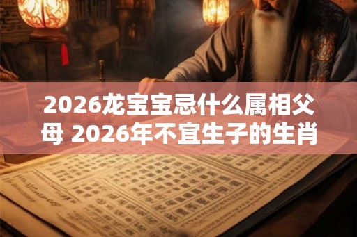 2026龙宝宝忌什么属相父母 2026年不宜生子的生肖 2026龙宝宝忌什么属相父母 2026年不宜生子的生肖